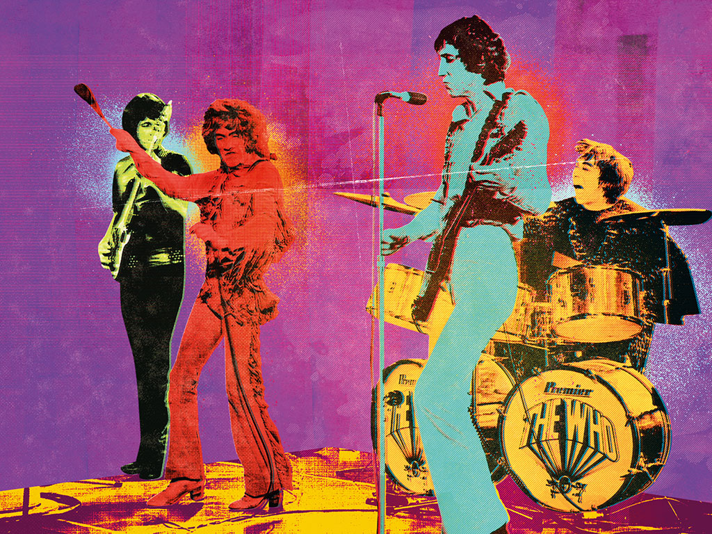 Illustrated selfie wall at First Direct Arena created by Shine Creative