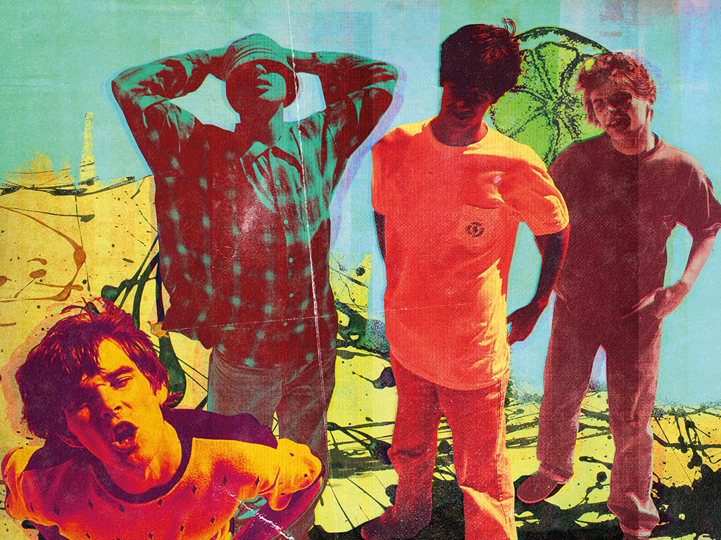 Illustrated selfie wall at First Direct Arena created by Shine Creative