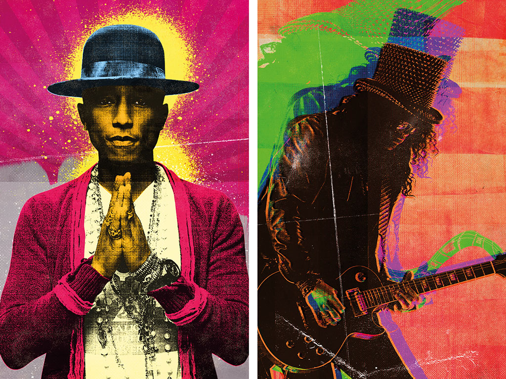 Illustrated selfie wall at First Direct Arena created by Shine Creative