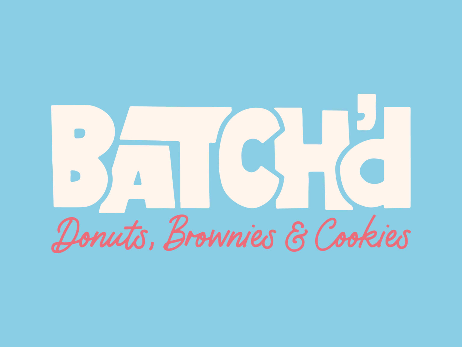 Batch'd: Dessert Company Brand Identity