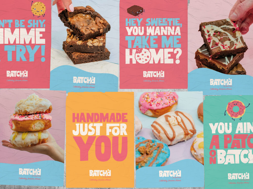 Batch'd: Dessert Company Brand Identity