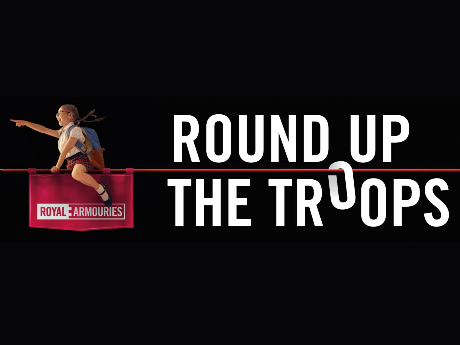 Royal Armouries Round Up The Troops Branding & Graphic Design